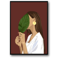 Abstract Modern Faces | Minimalist Art