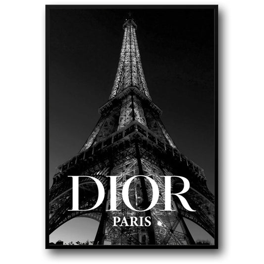 Dior Paris | The Heart of High Fashion | Sophisticated Dior Posters