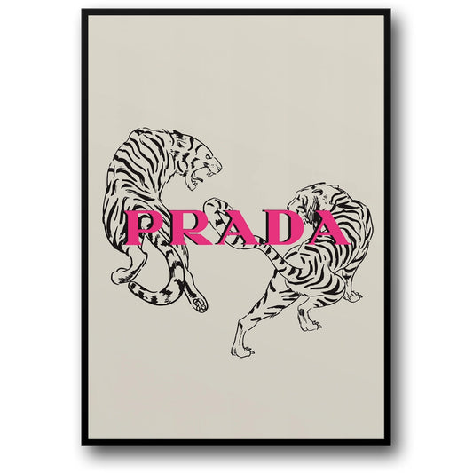 Prada Tiger | Fashion Art | Modern Luxury
