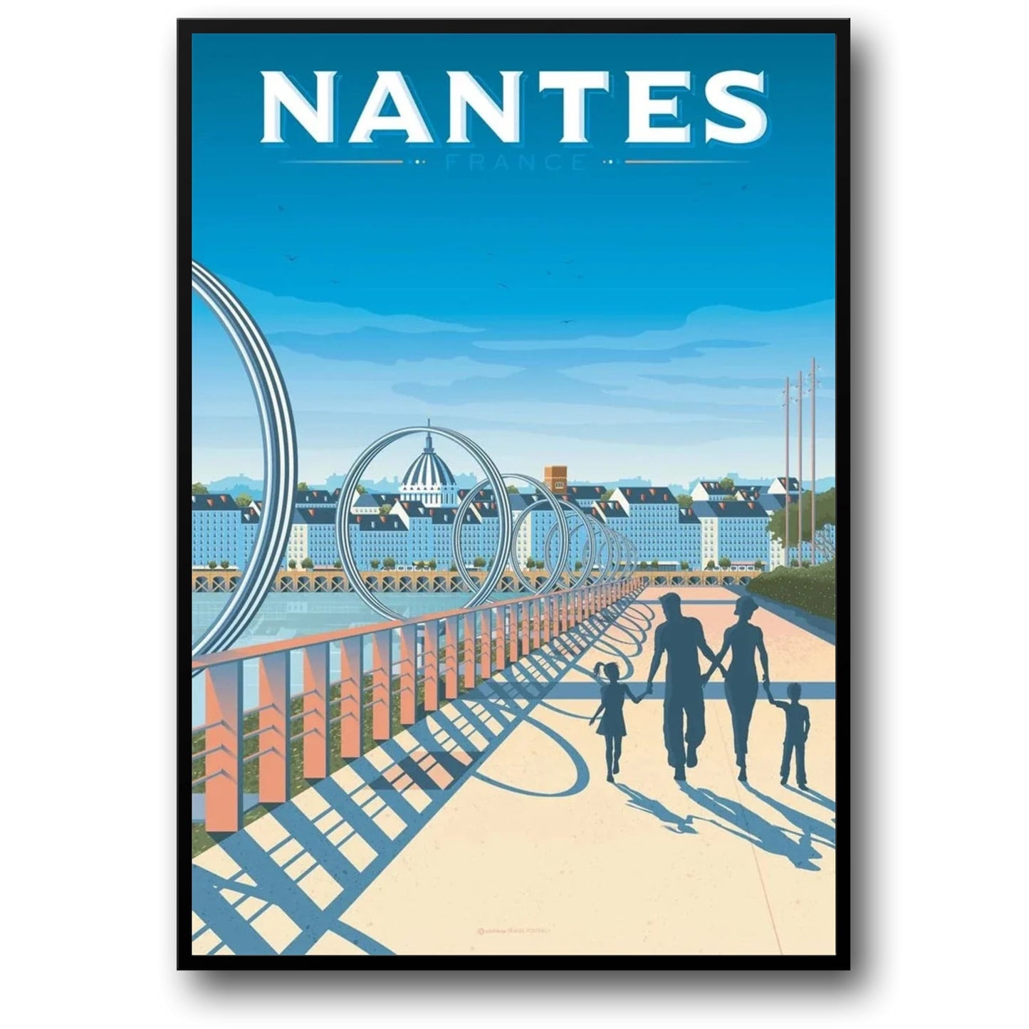 Nantes Cityscape | French Landmark