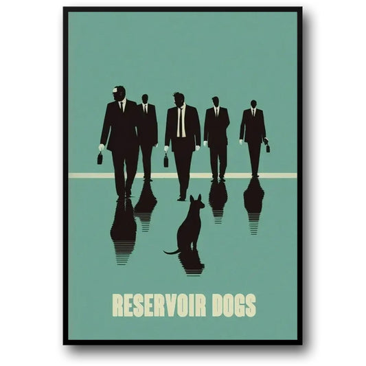 Reservoir Dogs Poster | Mr. White | Quentin Tarantino Iconic Crime Drama Art | Movie Decor