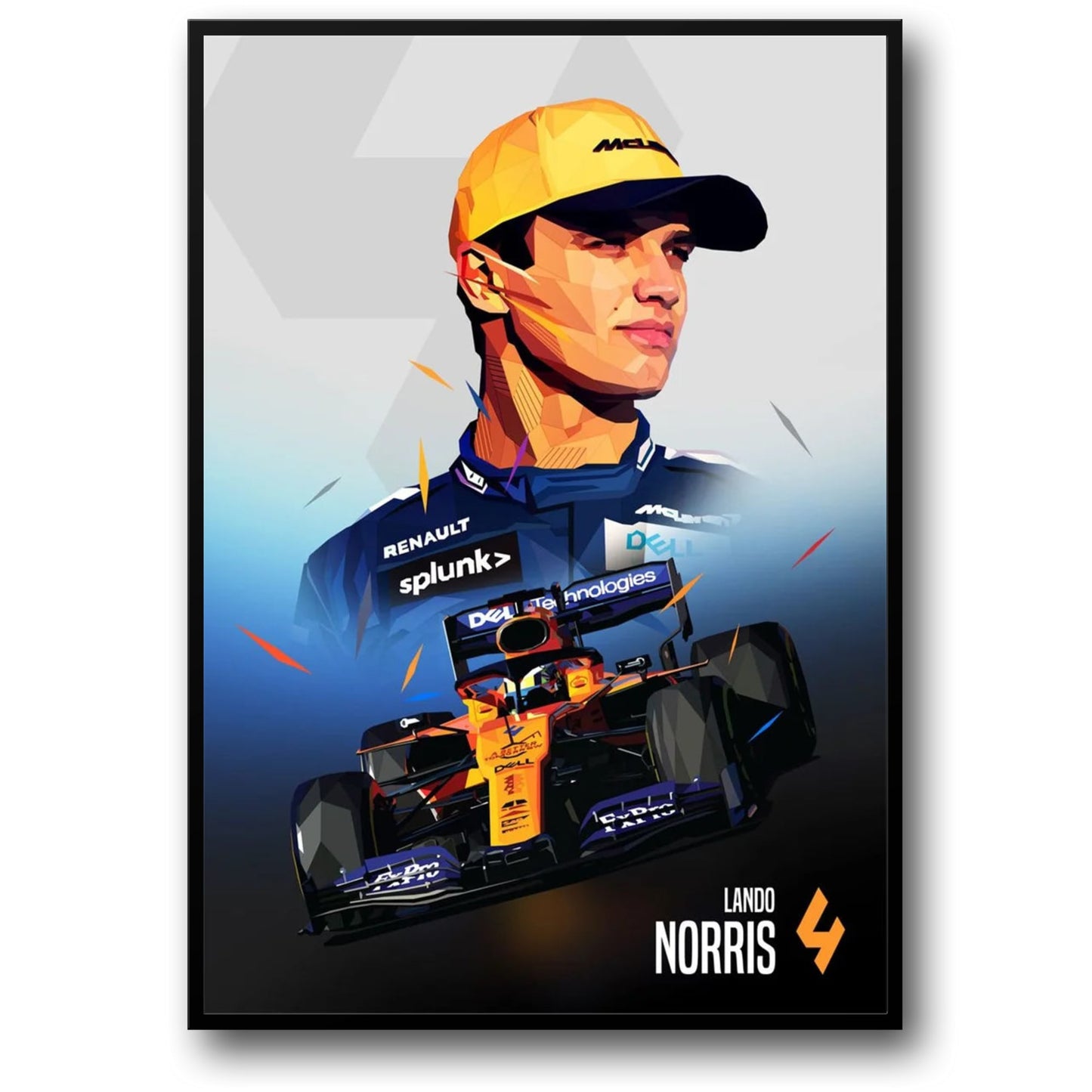 Lando Norris | F1 Helmet Design