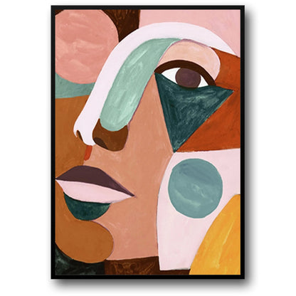 The Color of Thoughts | Abstract Artistic Poster | Home Wall Decor Art Print | Visual Artwork for Living Room or Office