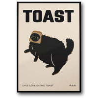 BIG CAT RETRO KITCHEN ART
