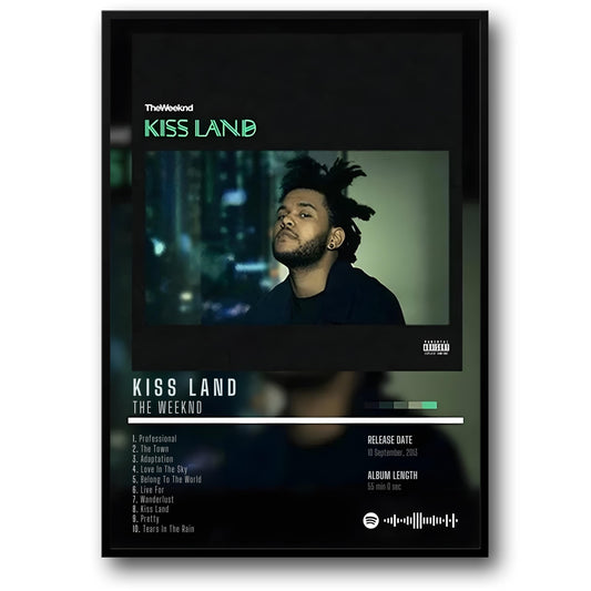 Kiss Land by The Weeknd | Iconic Album Art