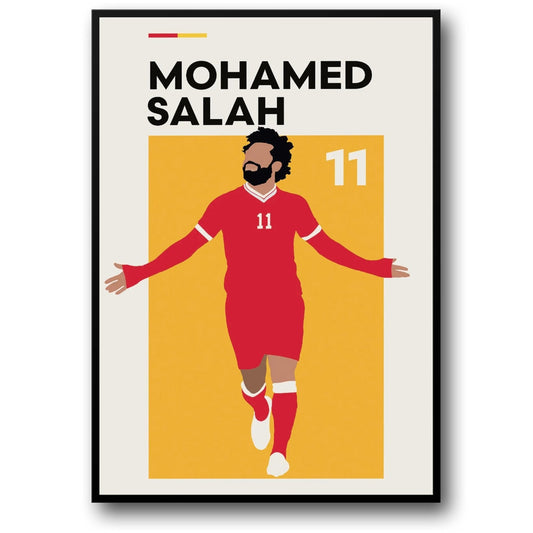 Mohamed Salah 11 | Football Superstar Artwork