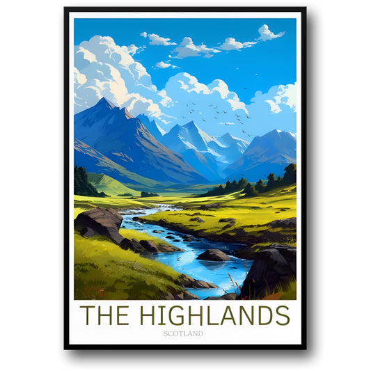 Scottish Highlands Spring | Scenic Landscape