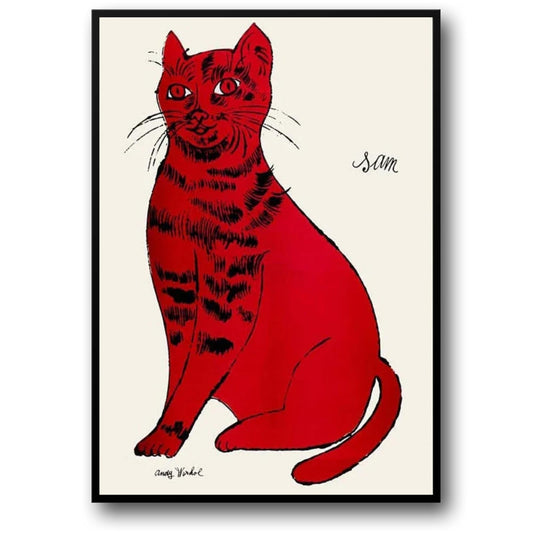 Andy Warhol | Sam the Cat | Pop Art