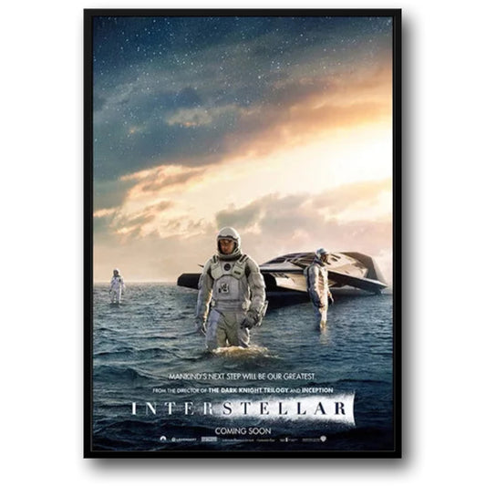 Interstellar Poster | Nordic Style Space Sci-Fi Movie Wall Art | Canvas Painting Home Decor