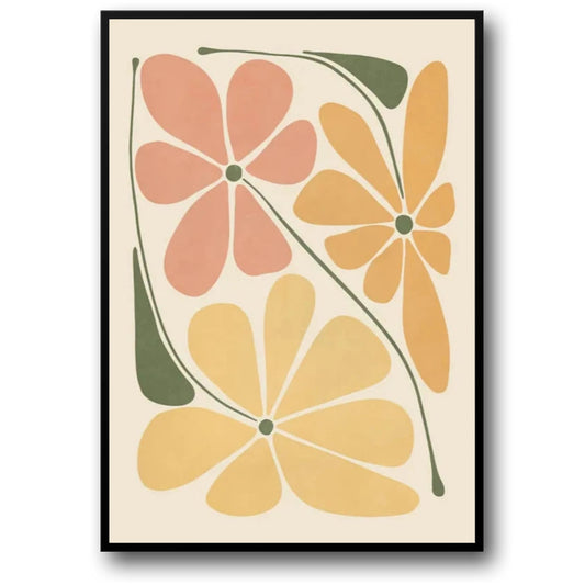 Minimalistic Floral Essence Poster | Botanical Art | Home Decor | Wall Art | Elegant Flower Design