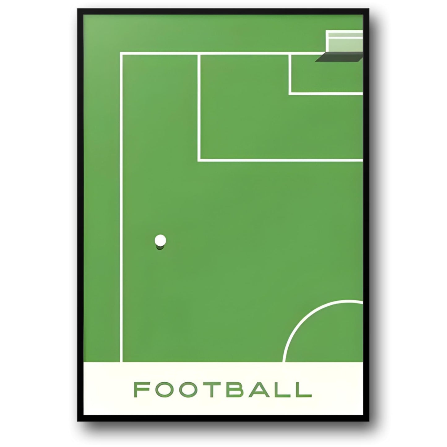 Geometry of Victory | Sports Art | Football Soccer