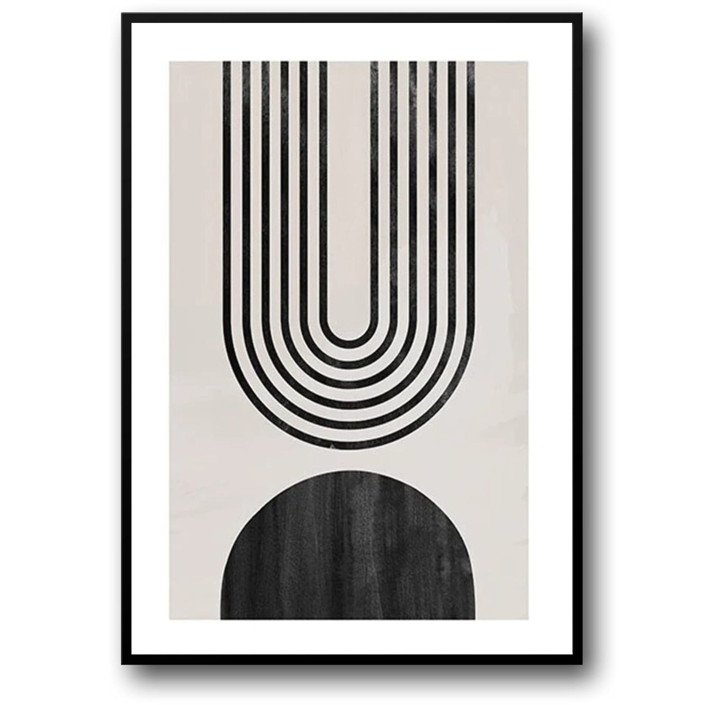 The Weight of Emptiness | Artistic Visual Artwork Poster | Captivating Wall Art for Home Decor | Abstract Design