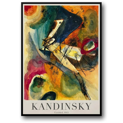 Untitled | Kandinsky | 1915 Expressionist Art