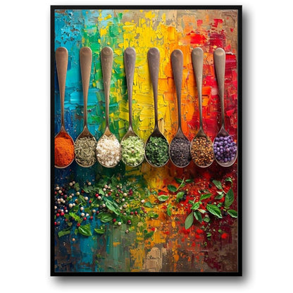 Vintage Kitchen | Colorful Spices