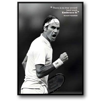 Roger Federer | Tennis Motivational Quote