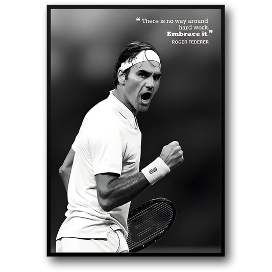 Roger Federer | Tennis Motivational Quote