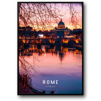 ST. PETER'S BASILICA AT DUSK