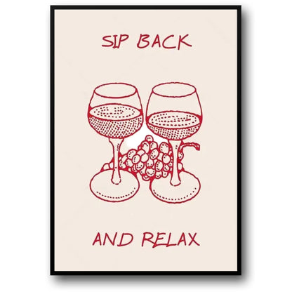 Sip Back & Relax | Minimalist Tranquil Design