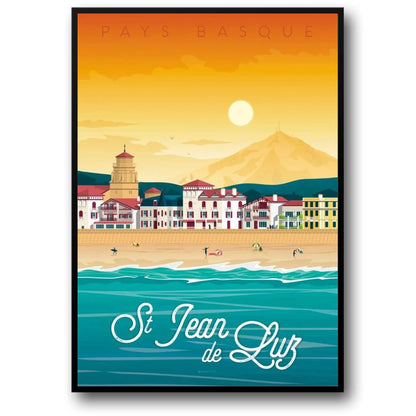 Saint Jean de Luz | France Travel Art
