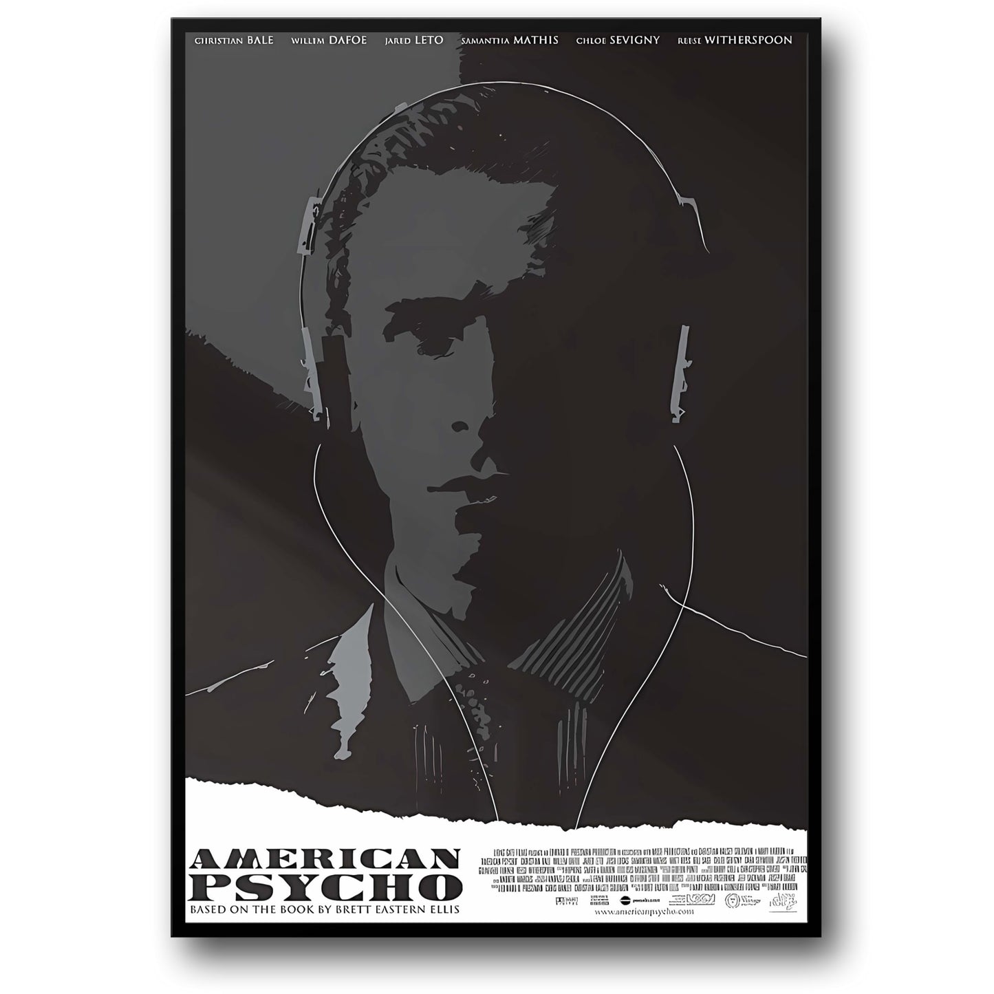 American Psycho #01 | Christian Bale | American Psycho | Movie Poster