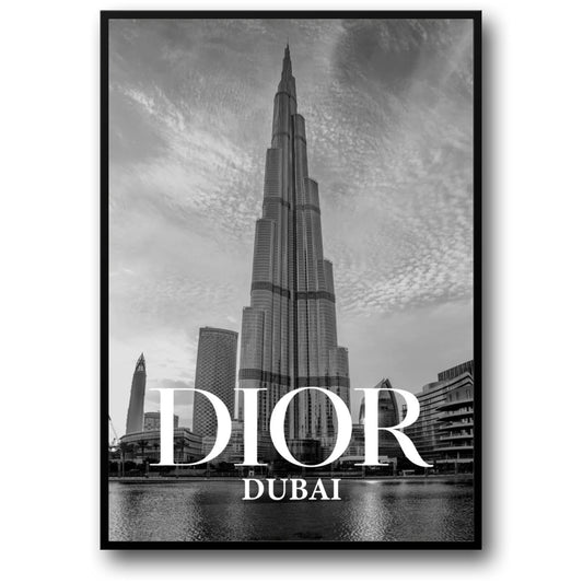 Dior Dubai | Luxury Fashion in the City of Innovation | Dior Posters with Modern Flair