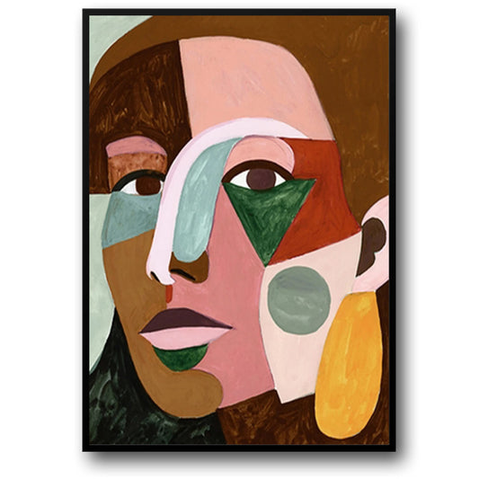 Abstract Connection | Modern Art Poster | Contemporary Wall Decor | Visual Artwork | Stylish Home Decor | Living Room & Office Decoration