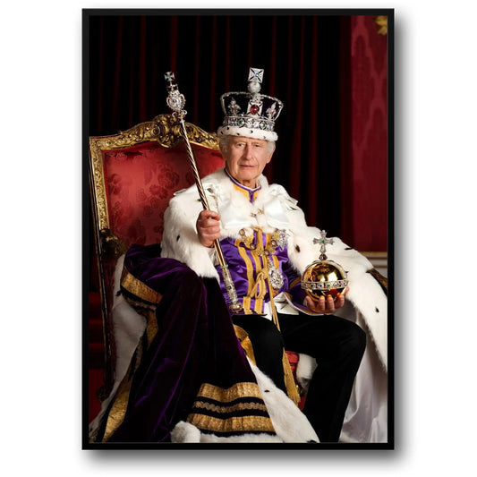 King Charles III Coronation | Authentic Portrait