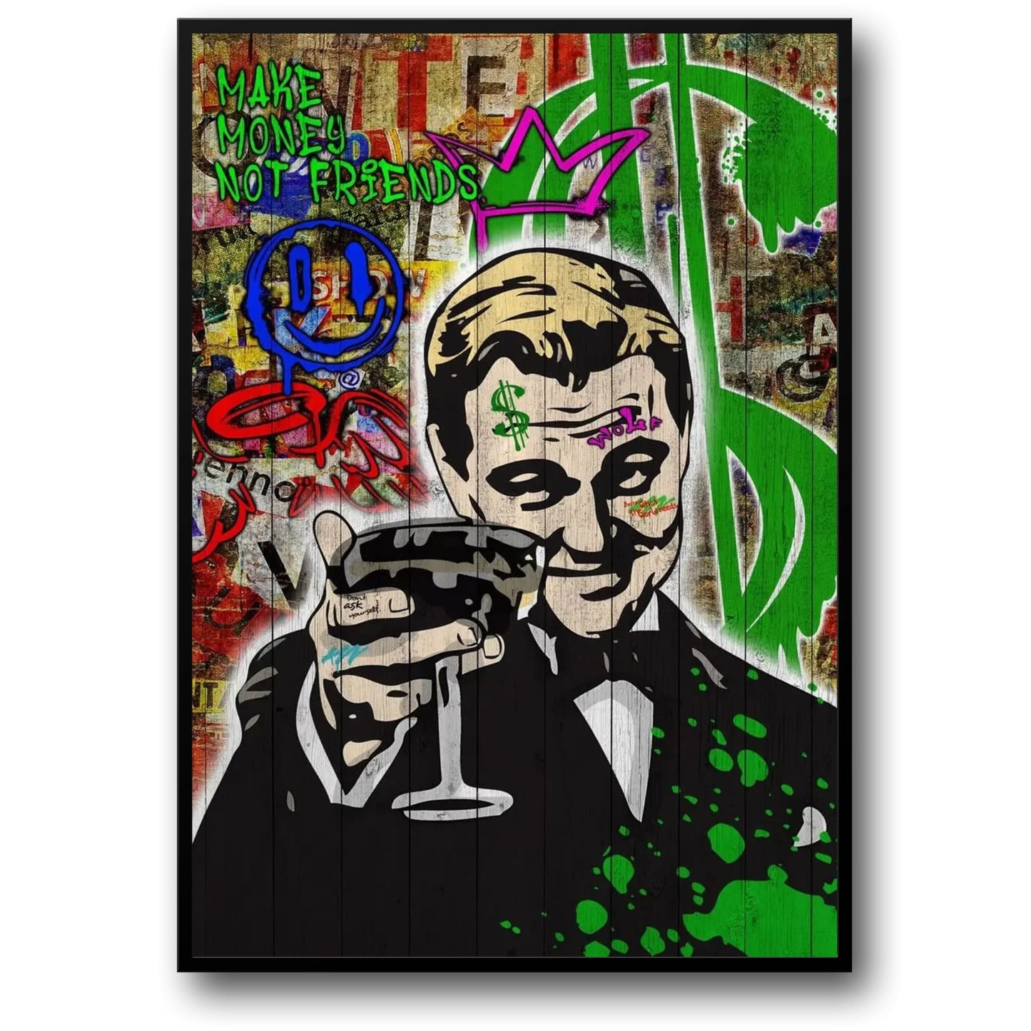 The Wolf of Wall Street | Leonardo DiCaprio Canvas