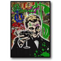 WOLF OF WALL STREET CANVAS