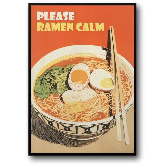 Retro '70s Ramen | Vintage Food Ad