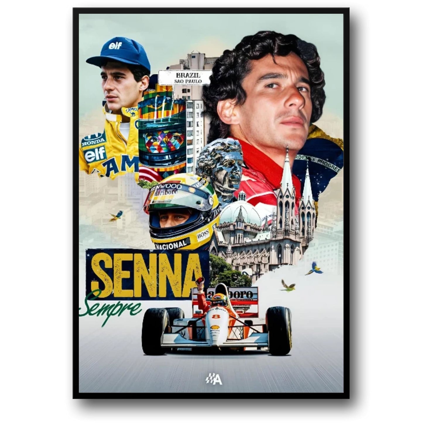 Ayrton Senna F1 Racing Legend