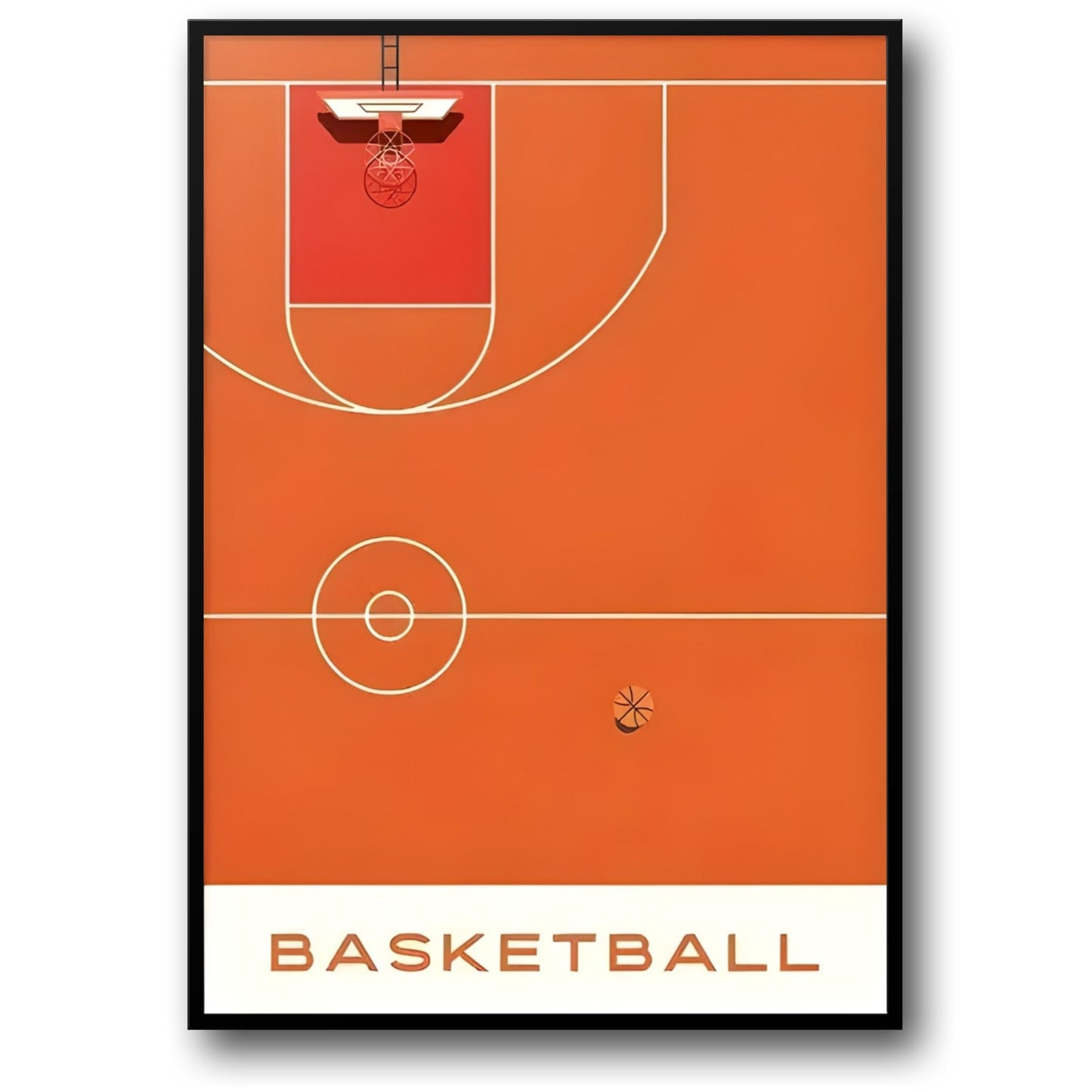 Geometry of Victory | Basketball NBA Art Series