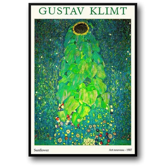 Gustav Klimt | Sunflower | Classic Botanical