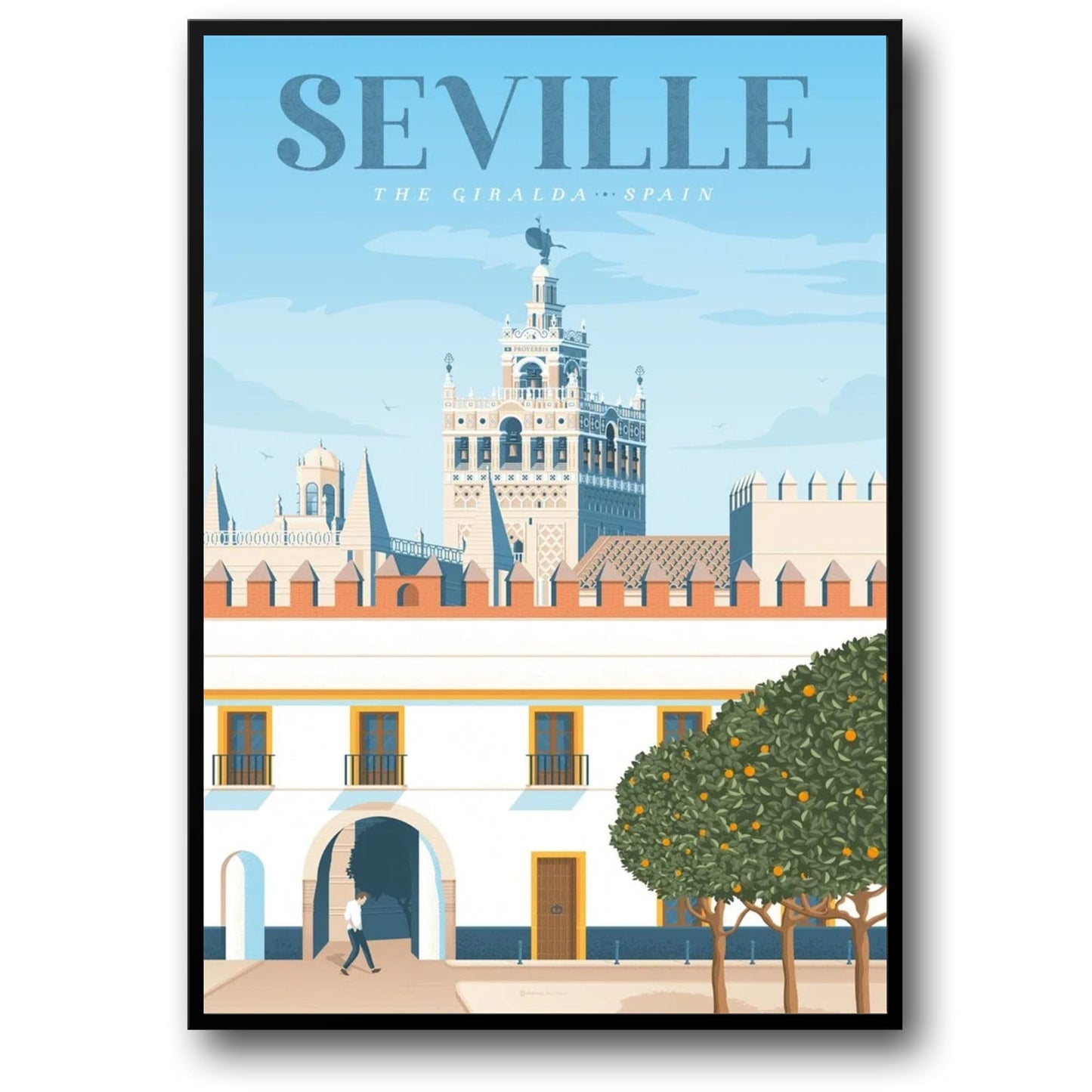 Seville, Spain | Scenic Travel Art