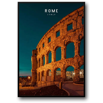 Pula Arena | Rome | Italy | Step into Ancient Roman History | Iconic Architectural Masterpiece | Captivating Rome Posters