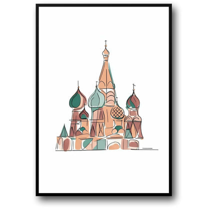 Saint Basil's Cathedral | Colorful Architecture | Russian Landmark