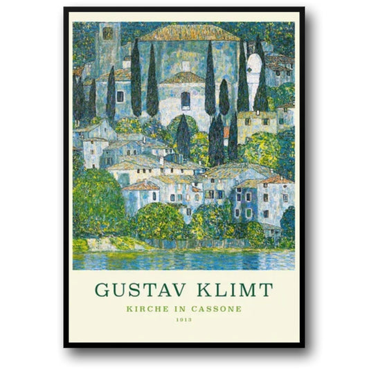 Gustav Klimt | Kirche in Cassone | Vintage Artwork