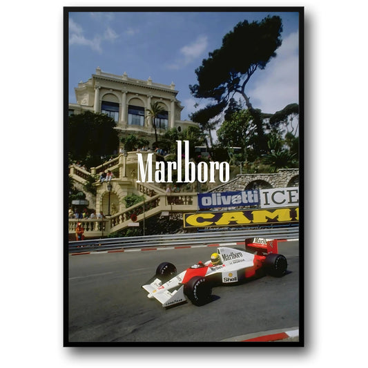 Vintage Monaco F1 | Ayrton Senna MP4/5
