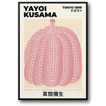 Kusama's Pink Pumpkin | Contemporary 1998 Tokyo Art