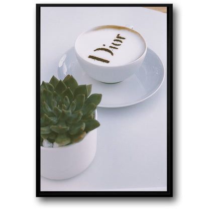 Christian Dior Coffee Art | Fashion Luxury Print