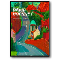 TWISTY ROAD BY DAVID HOCKNEY