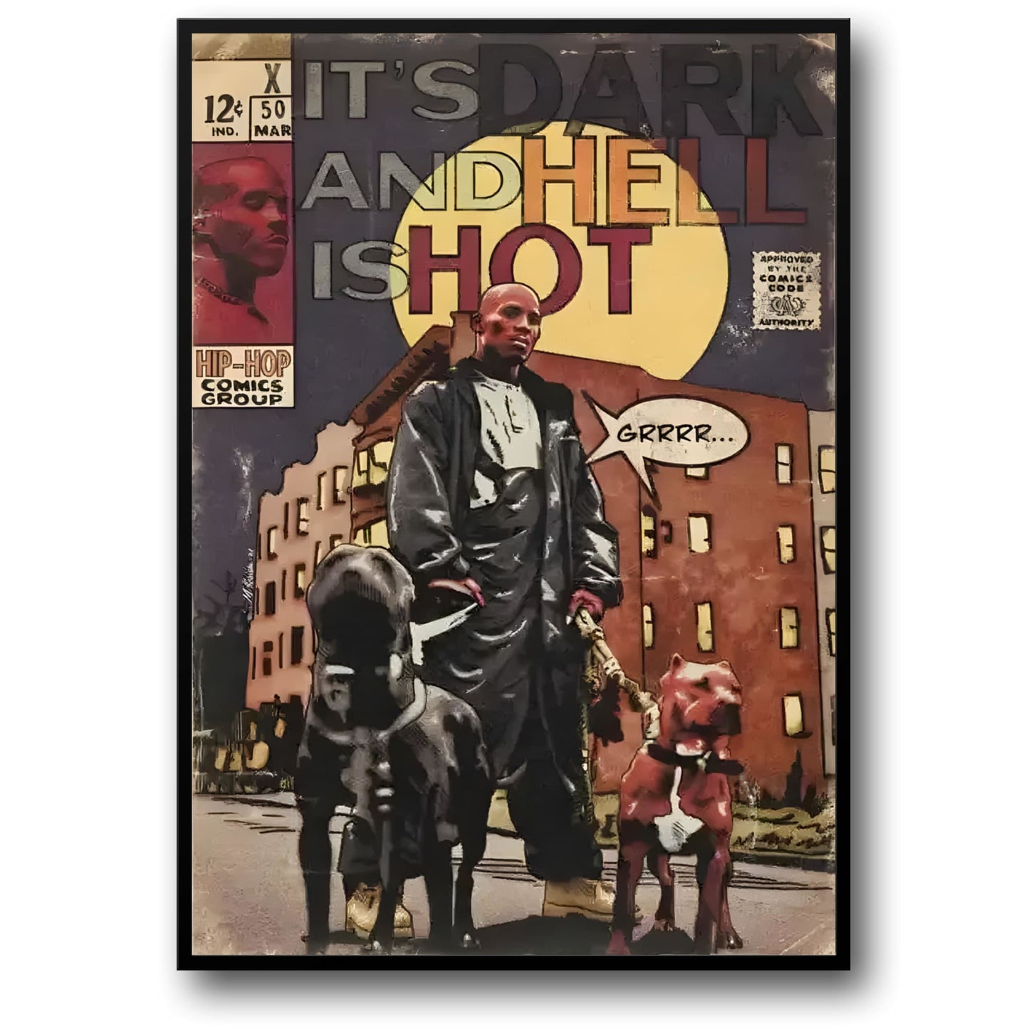 DMX | It's Dark and Hell Is Hot | Music Comic Style