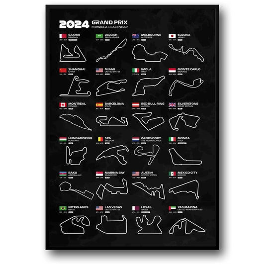 2024 F1 Circuit Guide | Collector's Edition