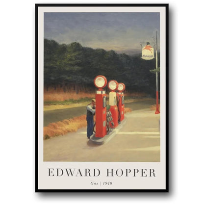 Edward Hopper | Gas | Classic American Realism