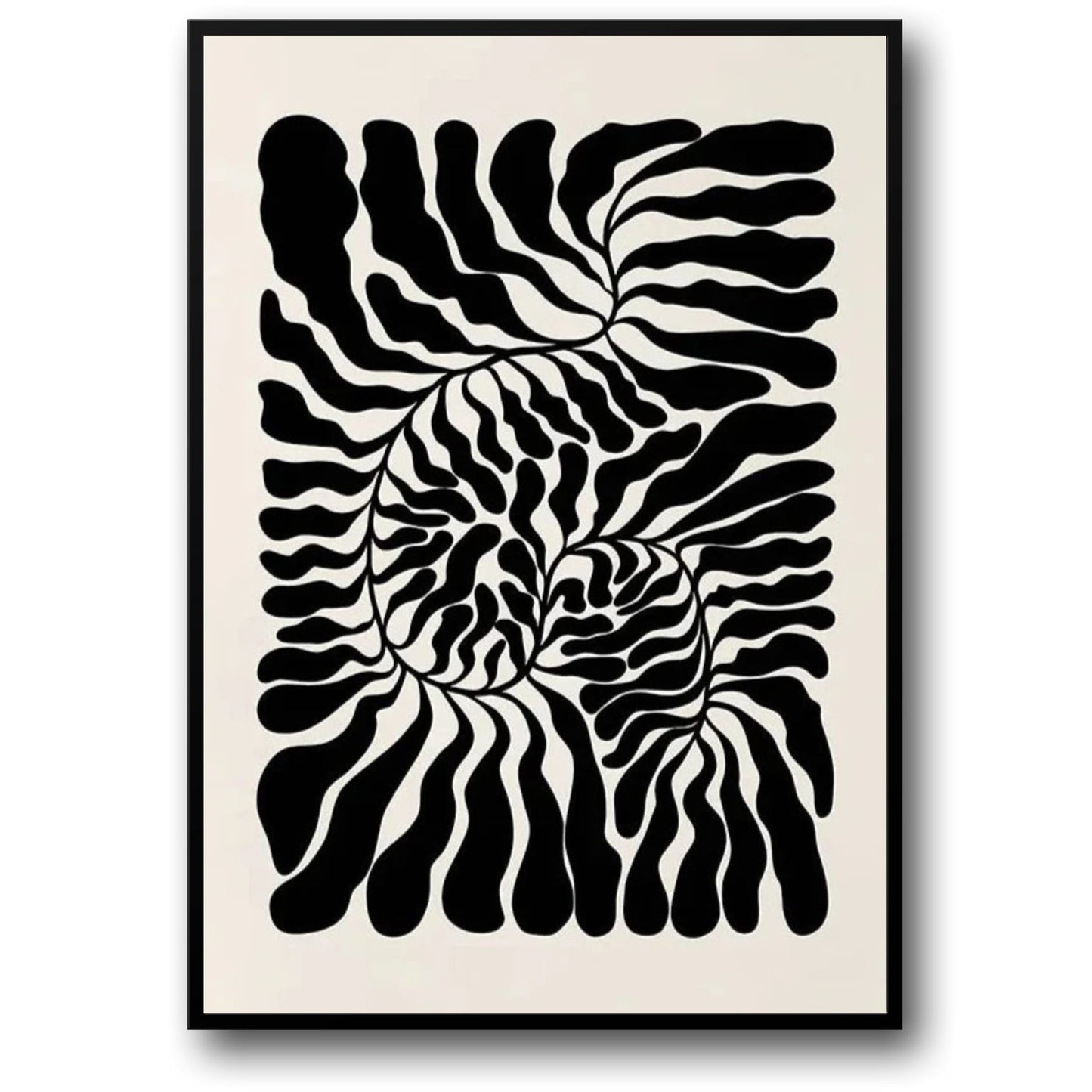 Traces of Time | Abstract Wall Art Poster | Timeless Design | Decorative Visual Artwork for Home & Garden | Modern Interior Decor