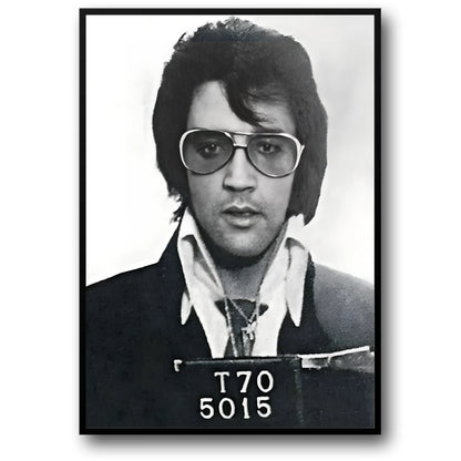 Elvis Presley | Vintage Mugshot Art