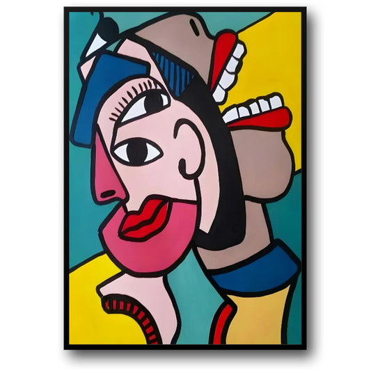 Vintage Picasso Abstract | Classic Anime
