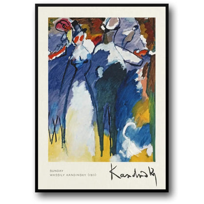 Wassily Kandinsky | 1911 Abstract | Colorful Modern Art