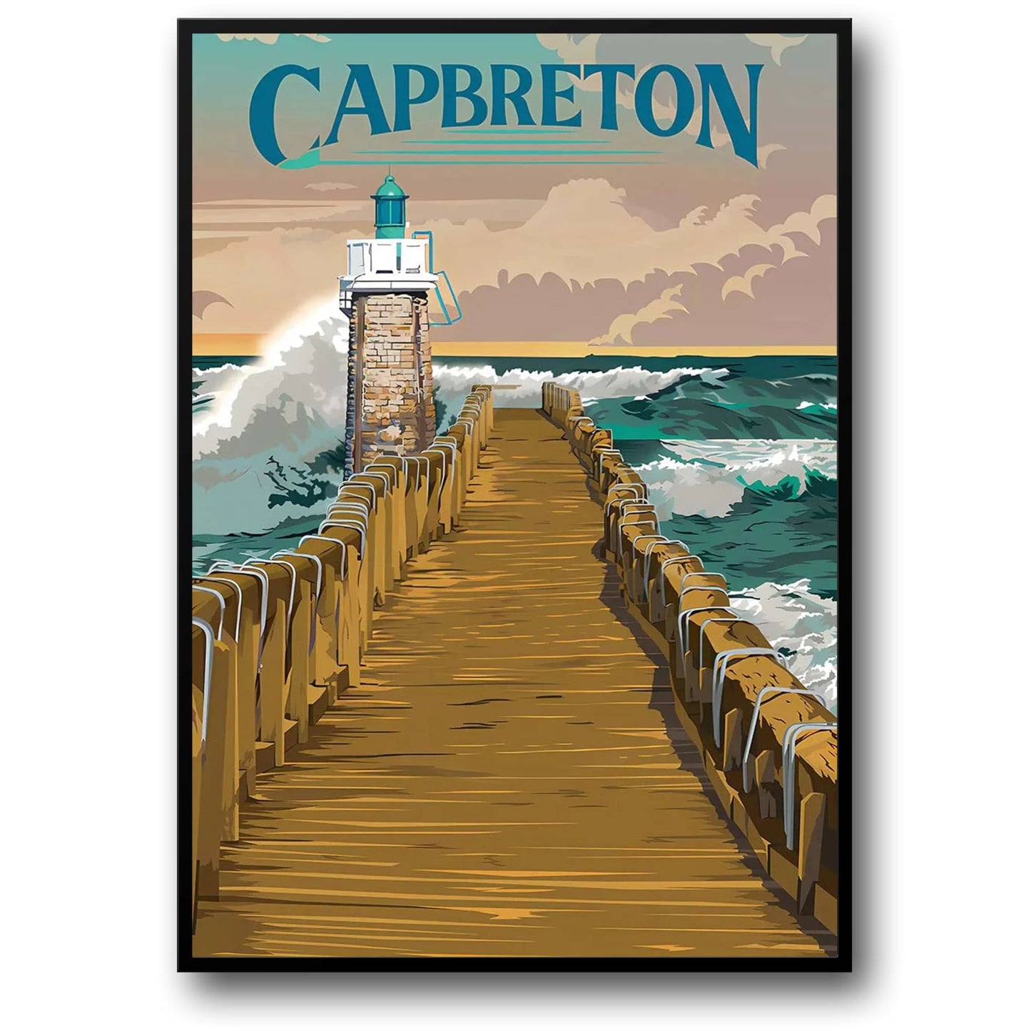 Capbreton | Historic Harbor Navigation | Coastal Scene