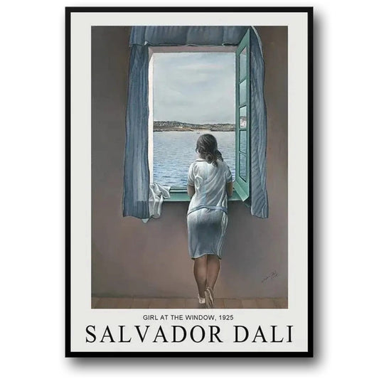 Salvador Dali | Surrealism | Girl at the Window 1925